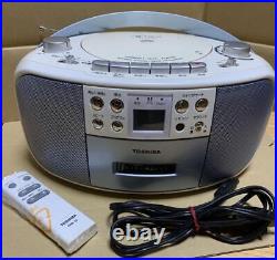Cd Boombox Portable Player Toshiba Ty-Cds3 Junk for Parts Untested