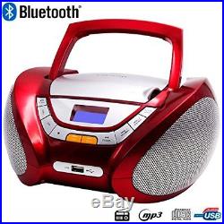 Cd-player Boombox Portable Radio Cd Player With Bluetooth Usb Mp3 Player