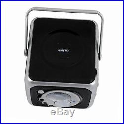 Cd555 black limited edtion portable bluetooth music system with cd player & fm