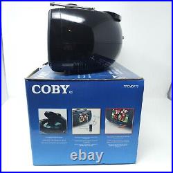 Coby 7 Inch Portable TV DVD Player OEM Remote Boombox TFDVD777 Open Box