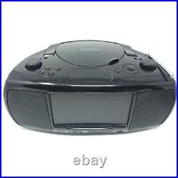 Coby 7 Inch Portable TV DVD Player OEM Remote Boombox TFDVD777 Open Box