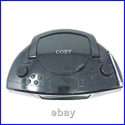 Coby 7 Inch Portable TV DVD Player OEM Remote Boombox TFDVD777 Open Box