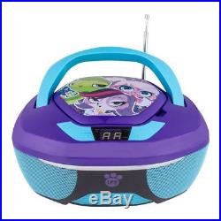 Compact cd player for kids boombox for girls small portable AM/FM Radio tuner