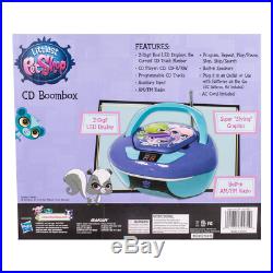Compact cd player for kids boombox for girls small portable AM/FM Radio tuner