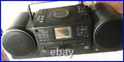 DENON Nippon Columbia CD Radio Cassette Player Boombox H-18