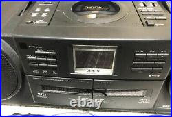 DENON Nippon Columbia CD Radio Cassette Player Boombox H-18