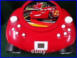 DIsney Pixar Cars 2 Boombox with Microphone CD player (2020)