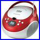 DOBA Electronics Naxa Portable Cd Player With Am And Fm Radio (red) pack of