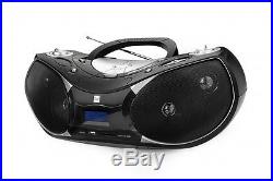 DUAL P-110 Portable Boombox mit eingebautem CD-MP3 Player / USB/SD-Slot Schwarz