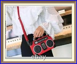 DVUB Portable Stereo CD Player AM/FM Radio Cassette Player Purse/Uniset Bag