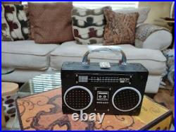 DVUB Portable Stereo CD Player AM/FM Radio Cassette Player Purse/Uniset Bag