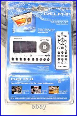 Delphi SA10001 SKYFi Sirius XM Satellite Portable Audio Boombox withreceiver
