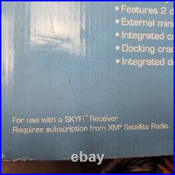 Delphi SA10001 SKYFi Sirius XM Satellite Radio Portable Audio Boombox & Receiver