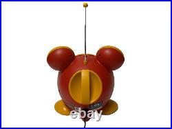 Disney Mickey Mouse CD Player Radio Boombox DB3050-C SUPER RARE Red Yellow