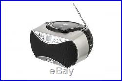 Dual P 396 Portable Boombox mit CD-Player, UKW-Radio, USB-Anschluss, AUX-IN