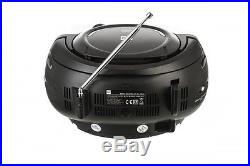 Dual P 396 Portable Boombox mit CD-Player, UKW-Radio, USB-Anschluss, AUX-IN