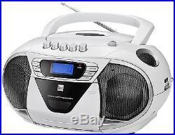 Dual P 681Colourful Portable Boombox MP3/CD Player Weiß