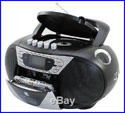 Dual P 681Colourful Portable Boombox MP3/CD Player black