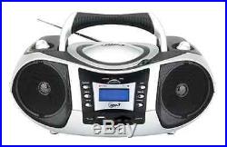 Electronics Portable MP3 CD Player New Free Shipping Text Display AM FM Stereo