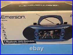 Emerson DVD Boombox And Tv With Am/fm Radio & Stereo Speakers-new