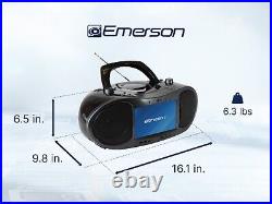 Emerson EDL-2560H 7 Bluetooth DVD Boombox with AM/FM Radio and Stereo Speakers