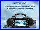 Emerson EDL-2870H 7-inch Bluetooth DVD Boombox with AM/FM Radio & Digital TV