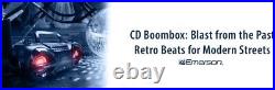 Emerson EPB-3005 Retro Portable CD Boombox