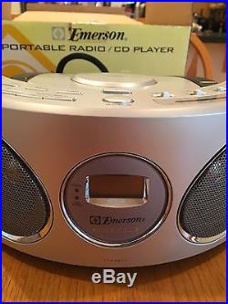 Emerson Portable Radio/CD Player PD6810 NEW Open Box
