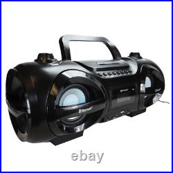 Emerson Retro Portable CD Boombox with Multi-Media Playback and Radio Emerson Retro Portable CD Boombox with Multi-Media Playback and Radio