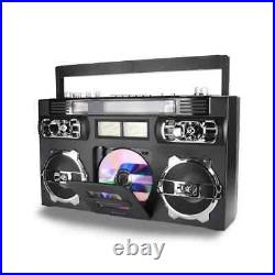 Emerson Retro Portable Cd Boombox Programmable Memory And Led Digital OLD SCHOOL