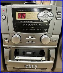 Emerson Stereo Radio CD Cassette Model PD6719