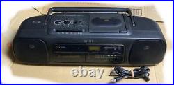 Final Sony Cfd-55 Cd Boombox Cassette Player