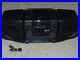 Fisher PH-D340 Boombox With CD/AM-FM Double Cassette Deck TESTED WORKS GREAT COND