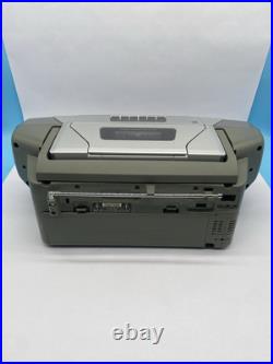 Fisher PH-DS325 Front load CD Boombox Cassette Player With QSound Tested Working