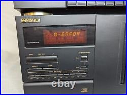 Fisher TAD-9415 Boombox Stereo AM/FM Radio Cassette Player For Parts, M-Error