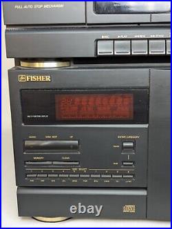 Fisher TAD-9415 Boombox Stereo AM/FM Radio Cassette Player For Parts, M-Error