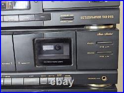 Fisher TAD-9415 Boombox Stereo AM/FM Radio Cassette Player For Parts, M-Error