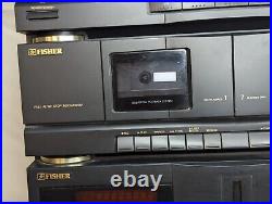 Fisher TAD-9415 Boombox Stereo AM/FM Radio Cassette Player For Parts, M-Error