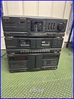 Fisher TAD-9425 Boombox Stereo AM/FM Radio Cassette, CD Player For Parts