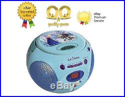 Frozen CD Player Kids Childrens Portable Boom Box Stereo with FM Radio NEW