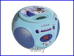 Frozen CD Player Kids Childrens Portable Boom Box Stereo with FM Radio NEW