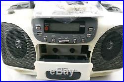 GPX C980 E1 AM/FM Radio, Cassette, CD Player, portable Boombox NWOB