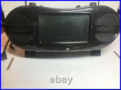 GPX Portable Boombox Music & Movie System CD DVD Player AM/FM Radio TESTED