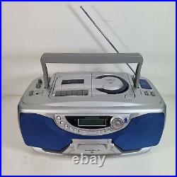 Goodmans GPS360MD Portable CD, Cassette and Mini Disc Player with AM/FM Radio