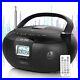 Greadio CD Player Boombox Portable with AM FM Stereo Radio Bluetooth 5.0/TF P