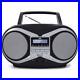 Groov-e Boombox Portable CD Player With Dab/fm Radio Black Gvps753bk