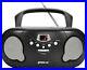 Groov-e-GVPS733BK-Portable-CD-Player-Boombox-with-AM-FM-Radio-3-5mm-AUX-Input-01-ktlb