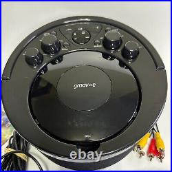 Groov-e GVPS923PK Portable Karaoke Boombox with CD Player and Bluetooth Playback