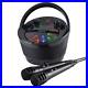 Groov-e Portable Party Karaoke Boombox Machine CDPlayer Bluetooth Wireless Black