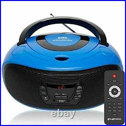 Grouptronics DAB/DAB+ Portable Stereo CD Player BoomBox With Remote Control, F